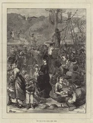 The Fair of St Cloud, near Paris
